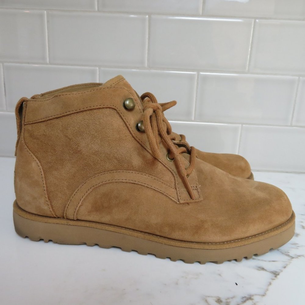 UGG Women's Bethany Lace Up Suede Booties 1012532